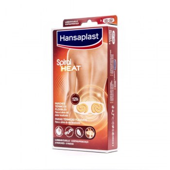  3 parches termicos lumbar cuello hansaplast
