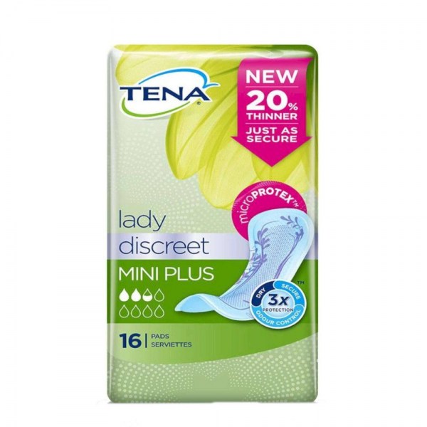 absorb inc orina ligera tena lady minilong 16 u