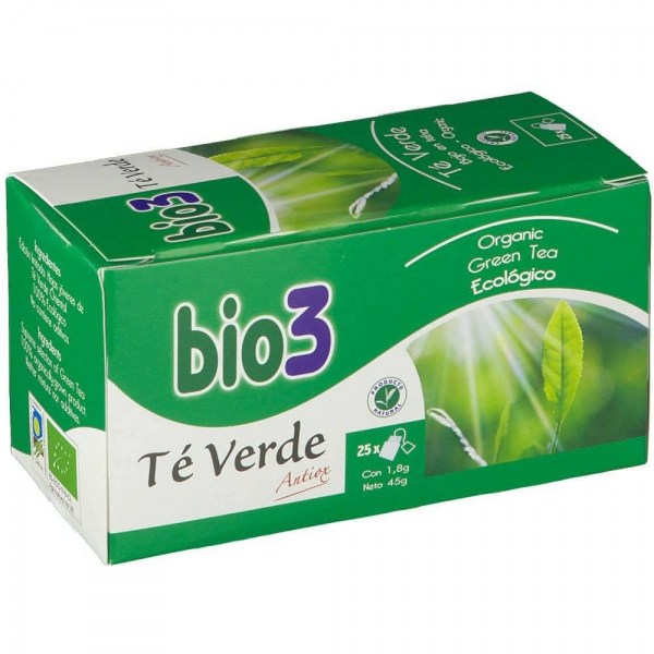 bio3 te verde 18 g 25 filtros