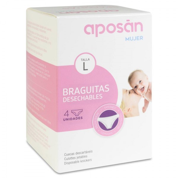 braga desechable aposan t 40 grande 4 u