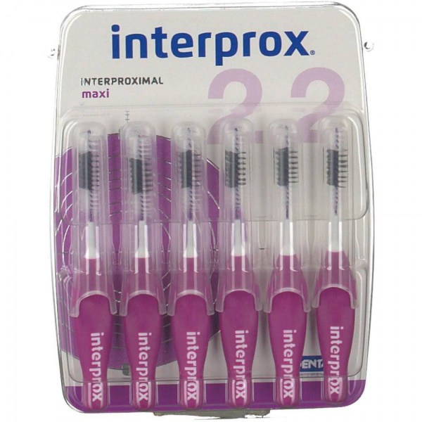 cepillo dental interprox 6 cepillos maxi