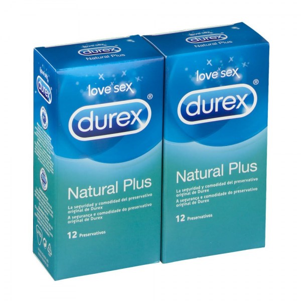 durex natural plus preservativos 1212 pack