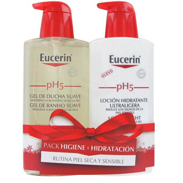 eucerin pack higienehidratacion 2x400ml