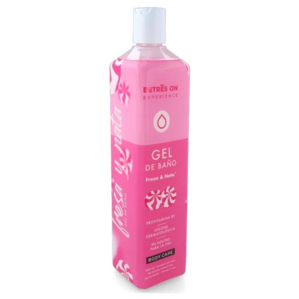 gel de bano fresa y nata betres on 750 ml