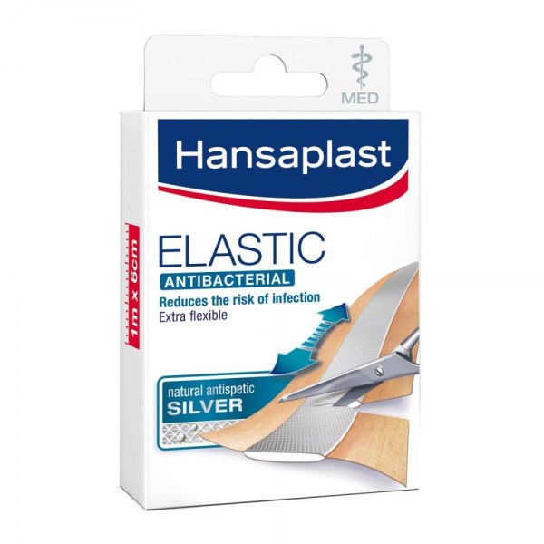 hansaplast elastic aposito adhesivo 2 tamanos 20