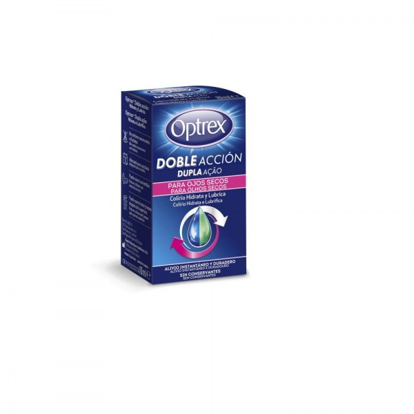 optrex colirio doble accion para ojos secos 10 m