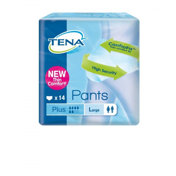 tena pants plus absorb large 14u